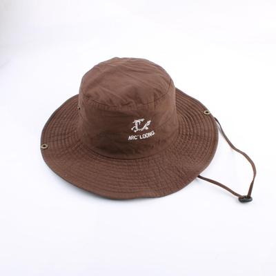 春夏双面戴双层大檐渔夫帽户外登山帽防晒遮阳帽子男防紫外线帽子