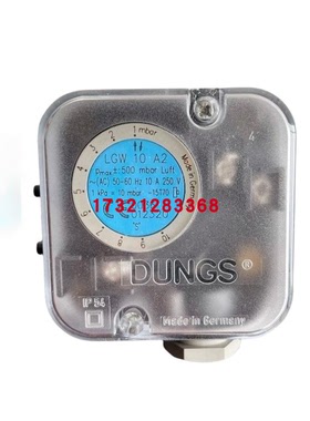 DUNGS 差压开关 1-10mbar LGW10A2 冬斯压力监控装置