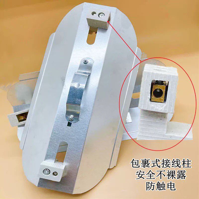 碘钨灯管烤灯专用支架500/1000w陶瓷头夹试通用灯架太阳灯耐高温