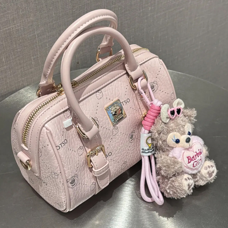 迪士尼包包女式斜挎包女士2025新款时尚百搭通勤单肩高级感手提包