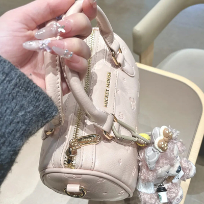 迪士尼正品包包女款轻奢小众高级感粉色新年闺蜜生日礼物送女朋友
