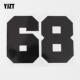 饰贴防水HY3992 数字68汽车玻璃装 汽车贴纸YJZT 车贴纸个性