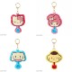 日本sanrio三丽鸥刺绣钥匙扣挂件卡通可爱kitty美乐蒂棒棒糖包挂