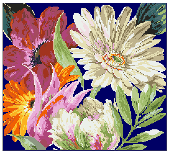 刘年锦绣 正品anc绣线十字绣非印花 maia 5678000-01130 菊花