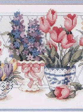 刘年锦绣正品法国DMC线自配十字绣套件非印花Dim 01442