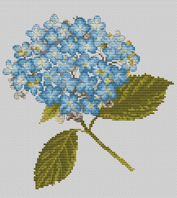 刘年锦绣正品dmc蓝色十字绣