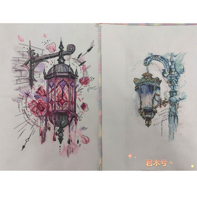 刘年锦绣正品DMC线自配十字绣