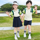 小学生校服学院风休闲四件套装 运动会统一服装 短袖 幼儿园园服夏季