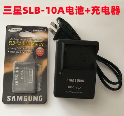 三星WB280 WB150F WB750 WB200F WB350F照相机SLB-10A电池+充电器