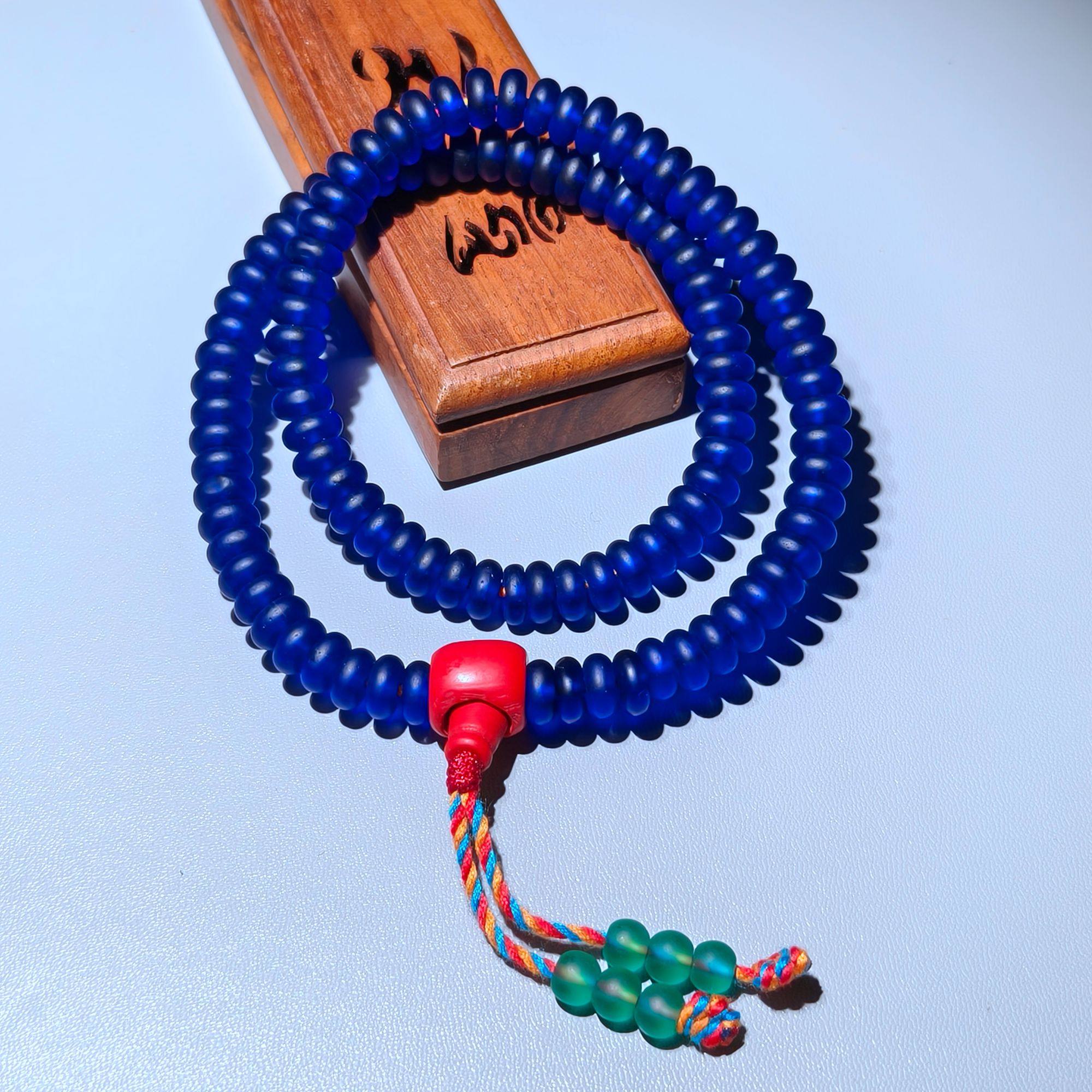 古法蓝琉璃盘珠108颗手串诛业念珠手链,饰品/流行首饰/时尚饰品新,琉璃,淘宝优惠券,粉丝福利购,淘宝优惠卷