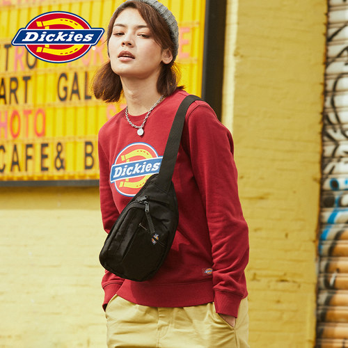 Dickies双拉链斜挎包官方正品