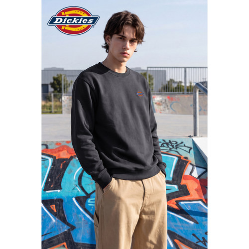 Dickies帝酷适春秋印花连帽卫衣