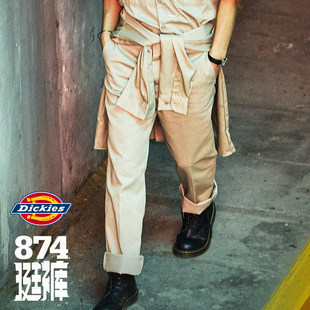 Dickies874工装裤美版男女同款春夏直筒休闲长裤10609