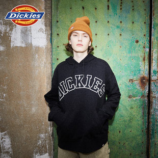 Dickies帝酷适卫衣新款秋冬美高字母连帽卫衣校园卫衣男女情侣
