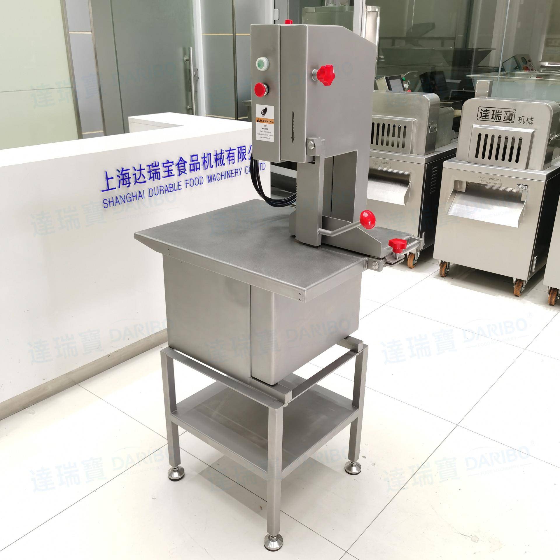 A和牛牛排切片锯切割锯 冷冻牛肉切片机牛排切锯立式台式分割锯