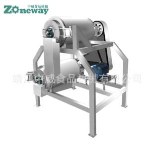 水果蔬菜饮料打浆设备 果蔬工业打浆机 DJ2 5.0型双道打浆机