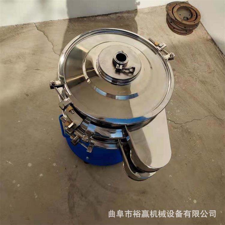 批量生产小米震动筛分机 食盐味精电动筛选机 工业用粮食筛分设备