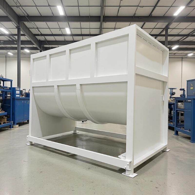 生产直销 卧式双螺带混合机 饲料碳粉锂电池粉体颗粒搅拌混合设备