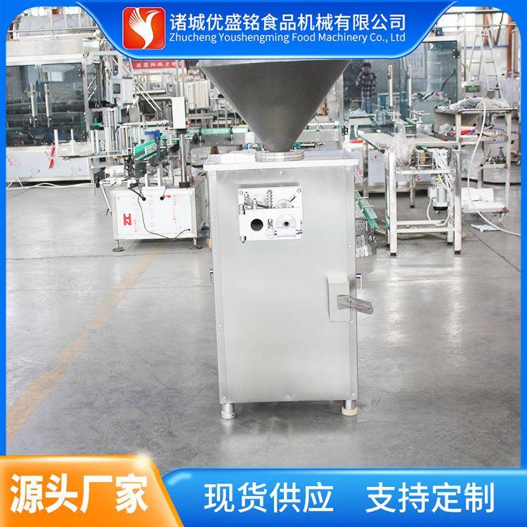 大型气动扭结腊肠灌肠机器 电动玉米肠捆结机 液压熏肠扎线机