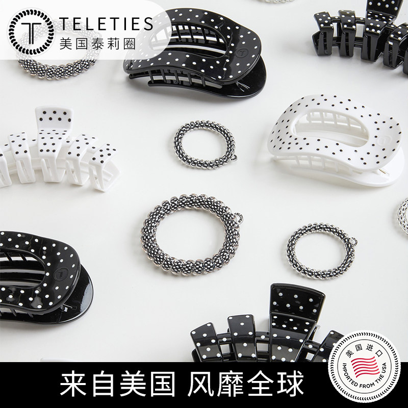 美国进口波点派对系列发绳发夹图片