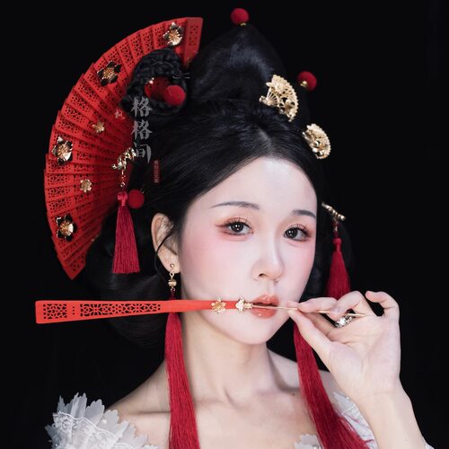 原创头饰流苏发簪古风汉服