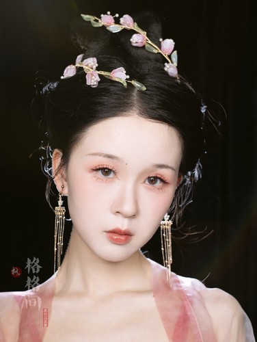 格格间软杆琉璃春季汉服发饰