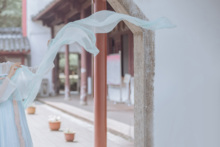 披帛女汉服单件龙母披肩舞蹈飘带百搭唐风 锦丝幻色 超仙 亮丝
