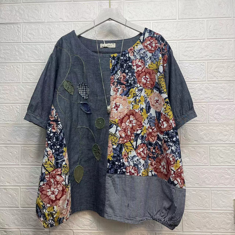 秋季新款圆领长袖体恤衫女衬衣