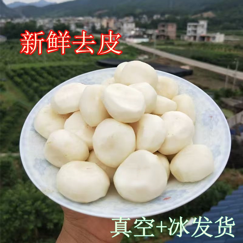 广西荔浦去皮马蹄4斤新鲜脆爽