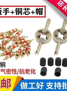 轮胎气门芯开丝扳手气门钥匙气门针汽车摩托车电动自行车气门嘴帽