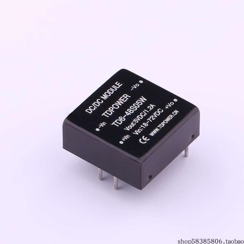 TD6-48S05W   Vin=18V~72V Vout=5.05V 1.2A  价格以咨询为准