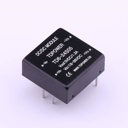 TDK6-05S24  Vin=4.5V~9V Vout=24V 250mA  价格以咨询为准