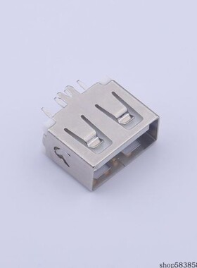 913-361B3015D10200 母座 弯插 四脚无边方弹铁壳反向PBT白胶6.5D