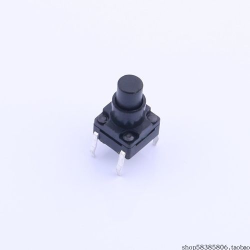 K2-1839DQ-M4SW-02  6.2x6.2x10 带胶套插件防水开关