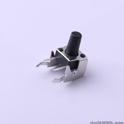 TS-1093C-A12B3-D1  轻触开关6*6*9.5mm带支架插件四脚侧按250gf