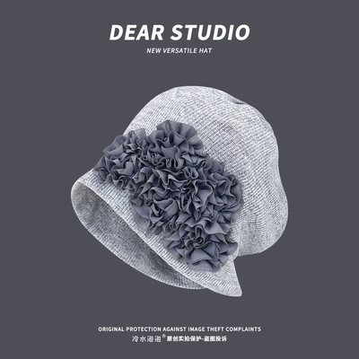 堆堆帽逛街日系男女泅渡甜酷百搭