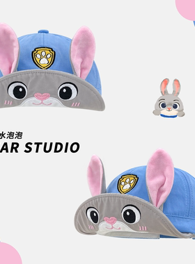 疯狂动物城朱迪兔子警官鸭舌帽子