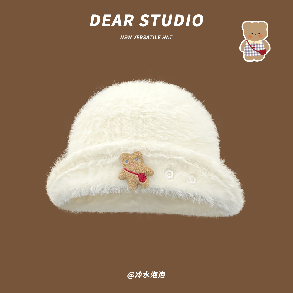 盆帽出游日系男女秋冬可爱百搭