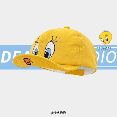 可爱崔弟翠儿小黄鸭遮阳棒球帽子