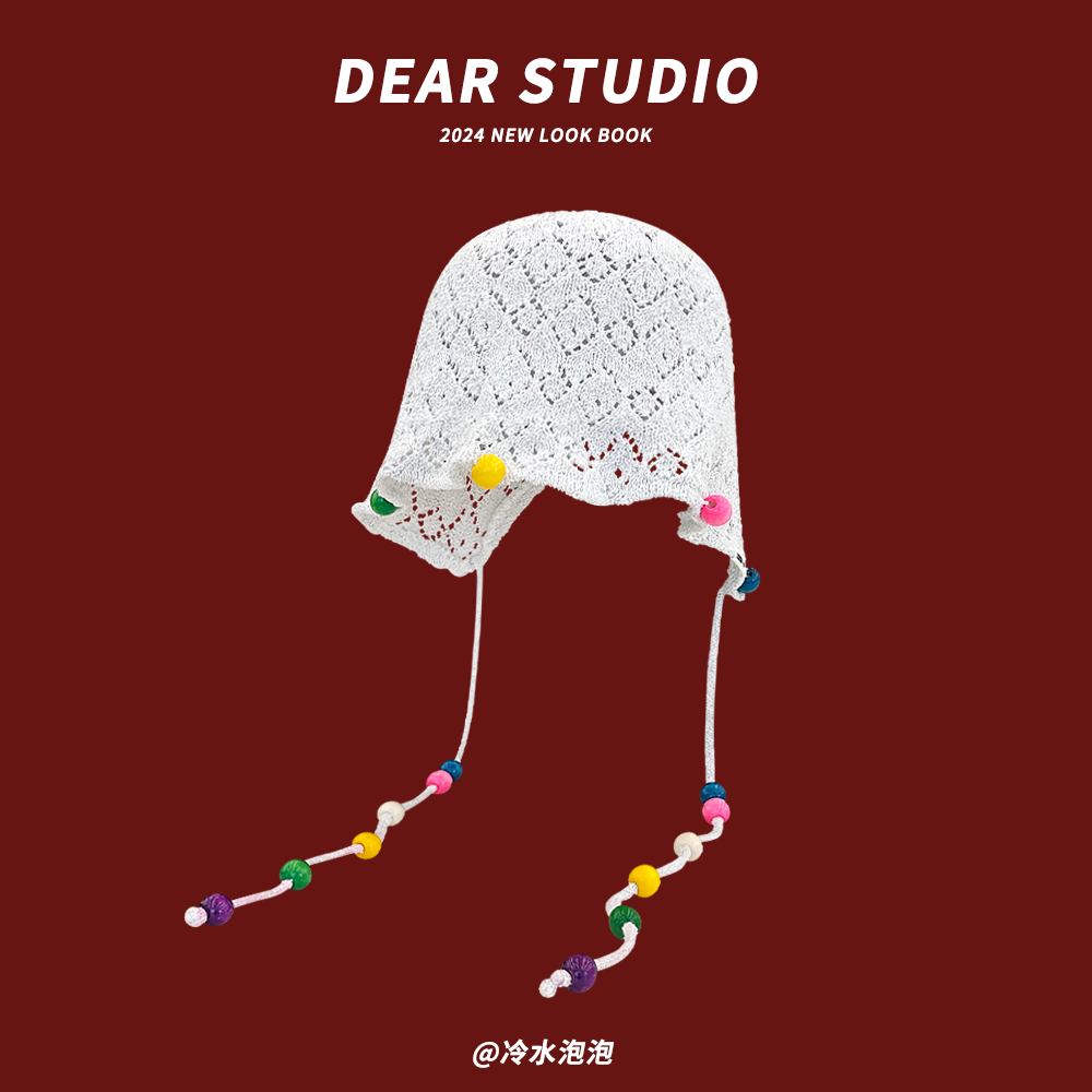 渔夫帽韩版女春夏百搭休闲针织帽