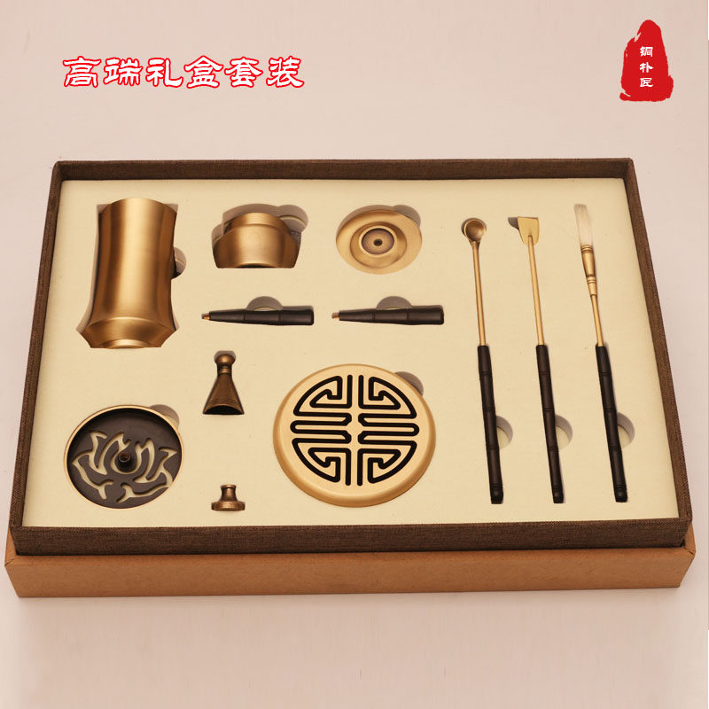 纯铜纯铜香篆炉铜朴匠特价