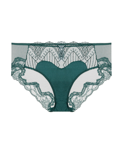 LC22SK1U高端文仙境奇缘含桑蚕丝中腰三角女内裤