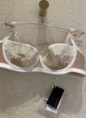 25款云之柔羽大胸显小超薄蕾丝薄杯防凸点文胸AM13A721原899