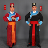 戏剧曲京剧 衙役服装 捕快捕头公差解差官差表演出服道具帽素剑衣