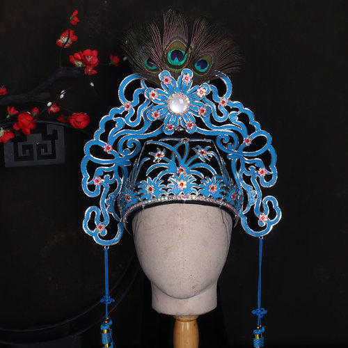 王君安越剧盘夫索妻兰花公子帽
