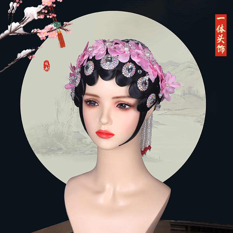 锦瑟桃李杯独舞戏曲发套图片