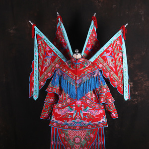 京剧豫剧越剧女将大靠穆桂英戏服