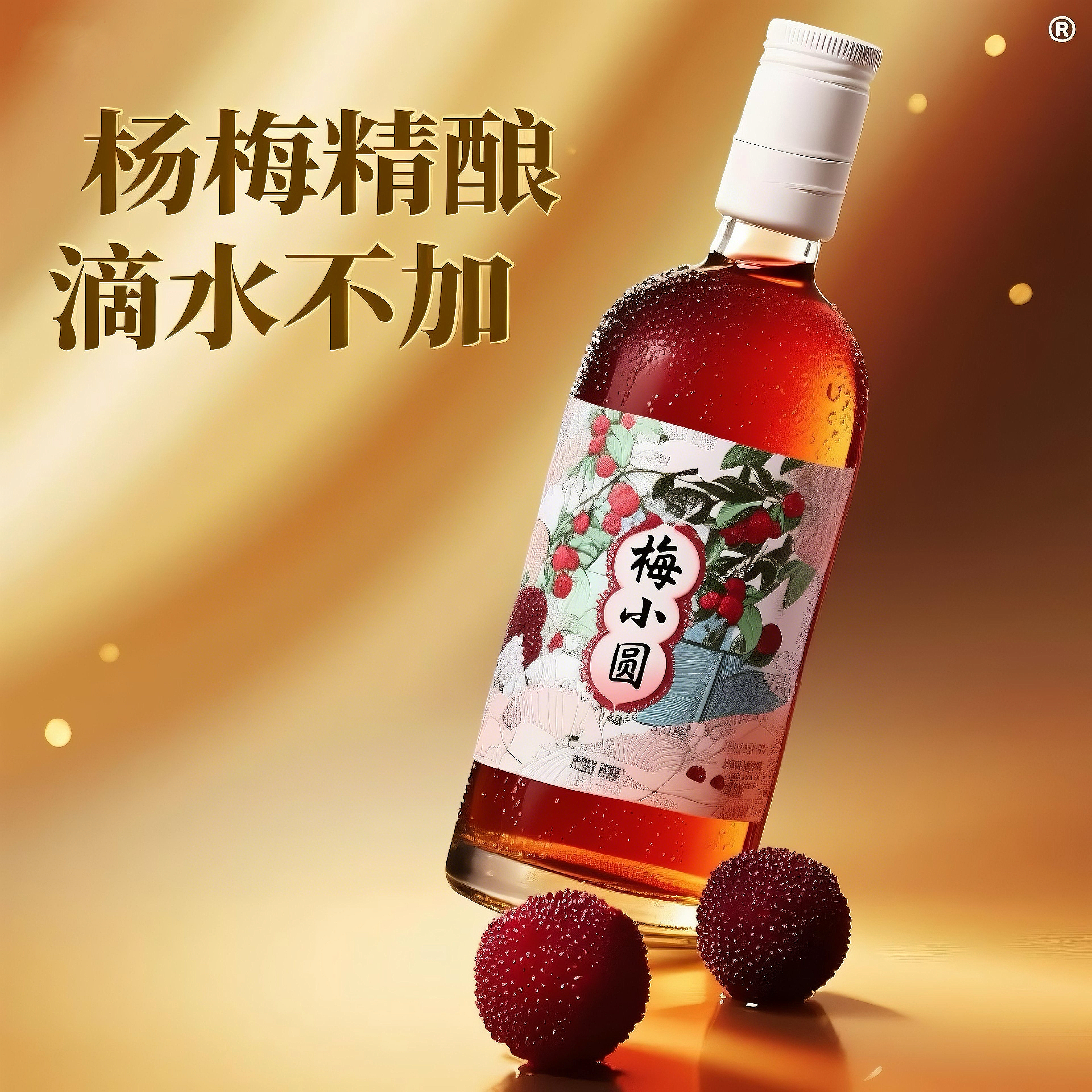 梅小圆11度少女低度红酒酷爽