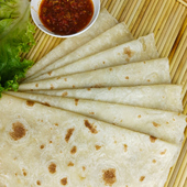 纯手工单饼山东大饼手工饼全麦卷饼鸡肉卷面饼春饼墨西哥鸡肉卷饼