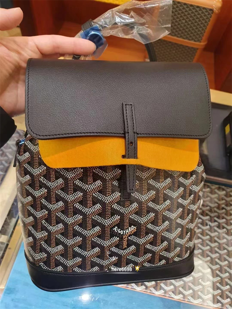 goyard/戈雅 mini alpin迷你双肩包背包翻盖小书包单肩斜挎包女包